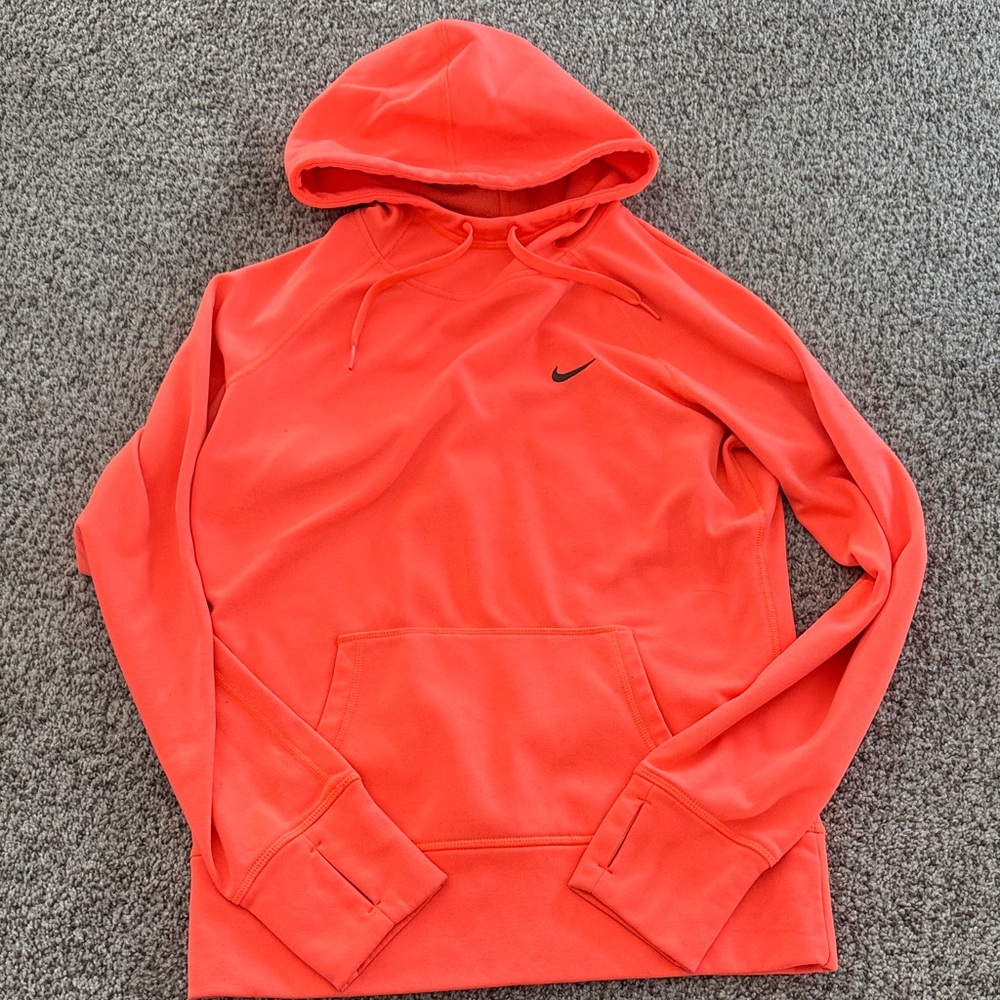 Nike Bright Red Pullover Hoodie